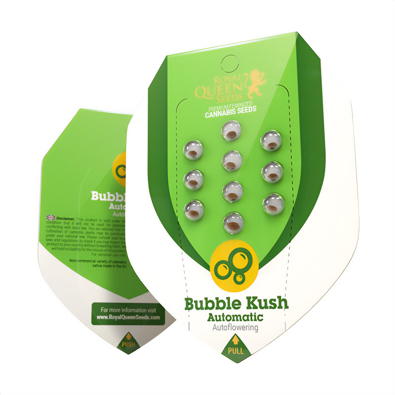 Bubble Kush Automatic - Royal Queen Seeds - Samonakvétací semena, pohled 3