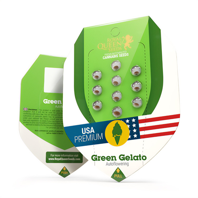 Green Gelato Auto - Royal Queen Seeds - Samonakvétací semena, pohled 2