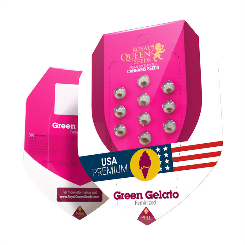 Green Gelato - Royal Queen Seeds - Feminizovaná semena, pohled 2