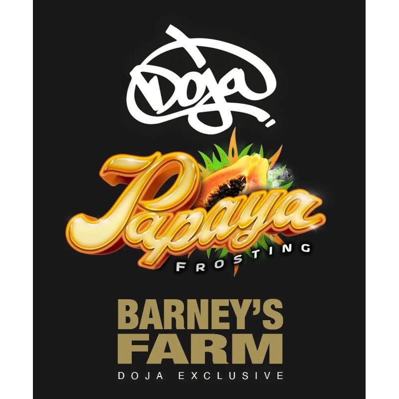 Papaya Frosting Barney's Farm feminizovaná semena, pryskyřičnaté palice