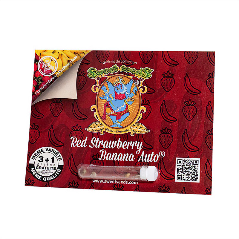 Red Strawberry Banana Auto - Sweet Seeds - Samonakvétací semena, pohled 3