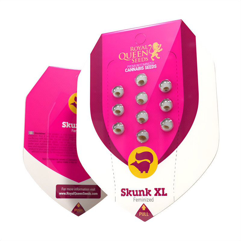 Skunk XL - Royal Queen Seeds - Feminizovaná semena, pohled 2
