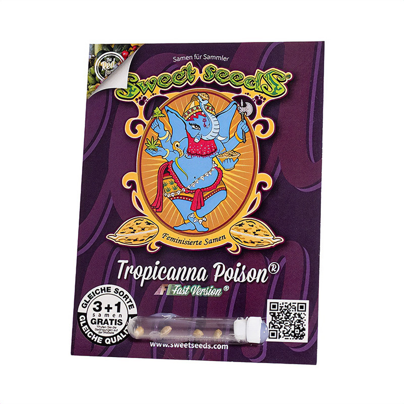 Tropicanna Poison F1 Fast Version - Sweet Seeds - Feminizovaná semena, pohled 2