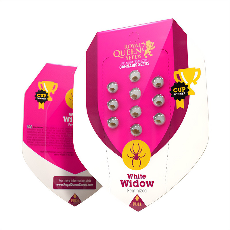 White Widow - Royal Queen Seeds - Feminizovaná semena, pohled 2